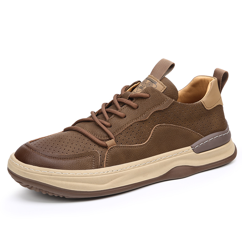 

XIAOTOULANG Дышащие лоу-топ скейтерские кроссовки мужские Skeleton Khaki, цвет Skeleton Khaki
