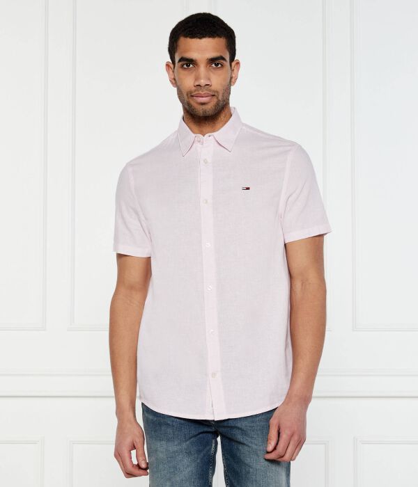 

Рубашка Regular fit Tommy Jeans, розовый