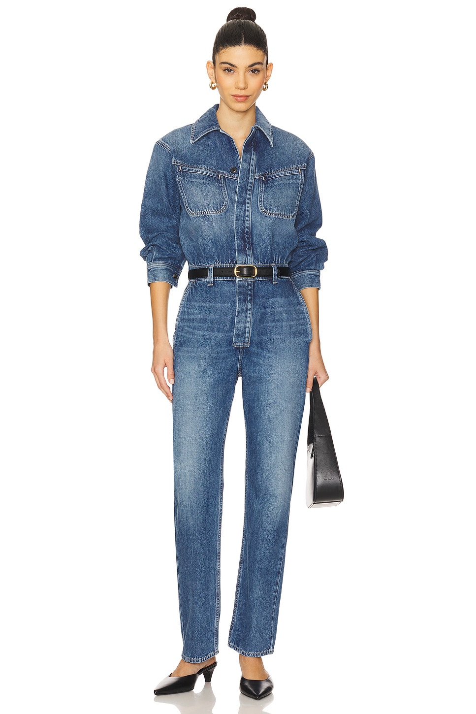 

Комбинезон Solene polished от Citizens Of Humanity, phantom