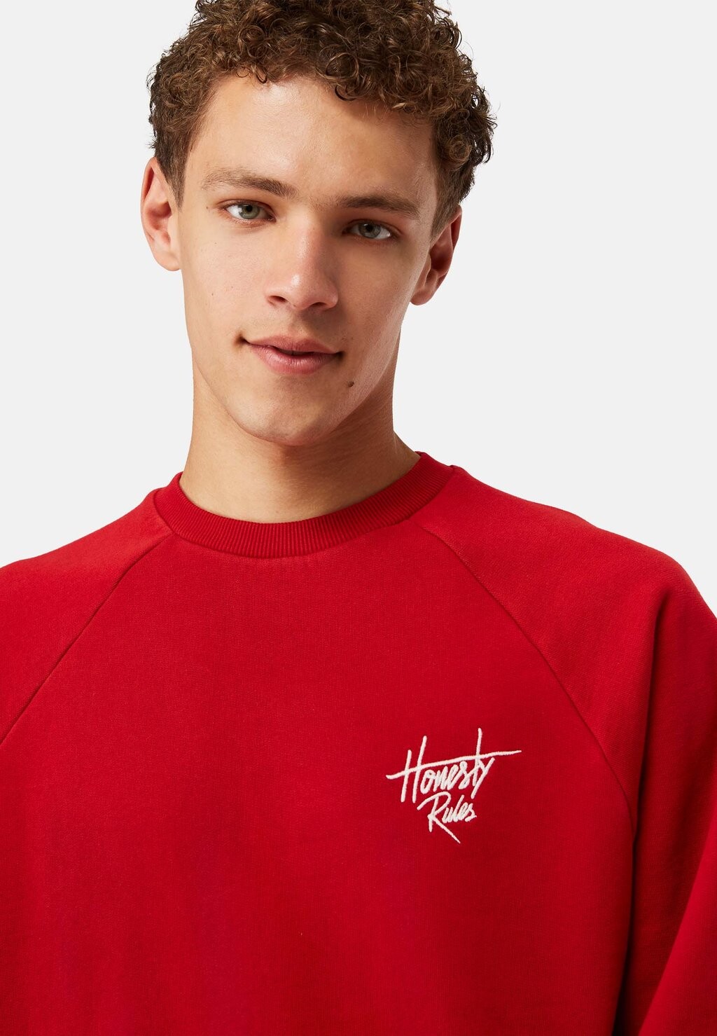 

Толстовка RAGLAN SIGNATURE Honesty Rules, красный