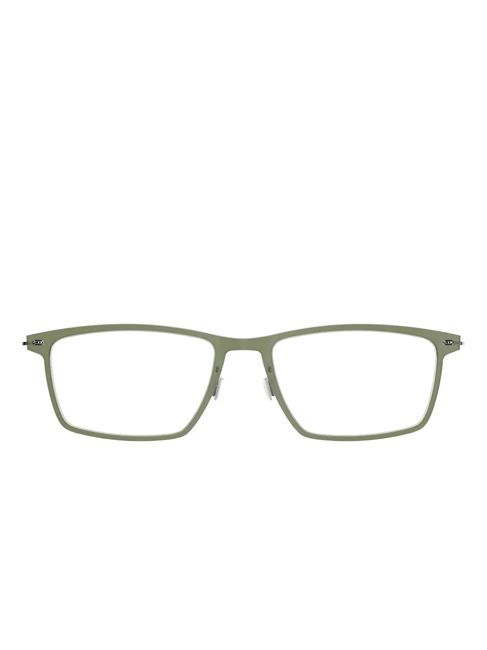 

Очки в квадратной оправе Lindberg, зеленый