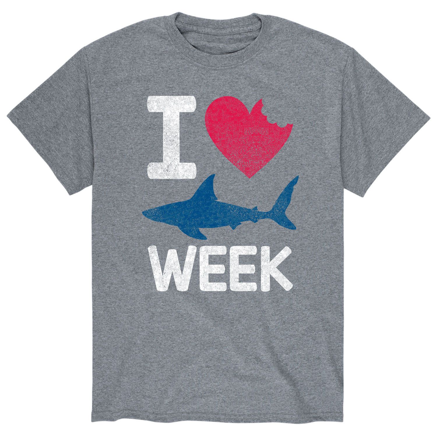 

Мужская футболка I Heart Shark Week Licensed Character