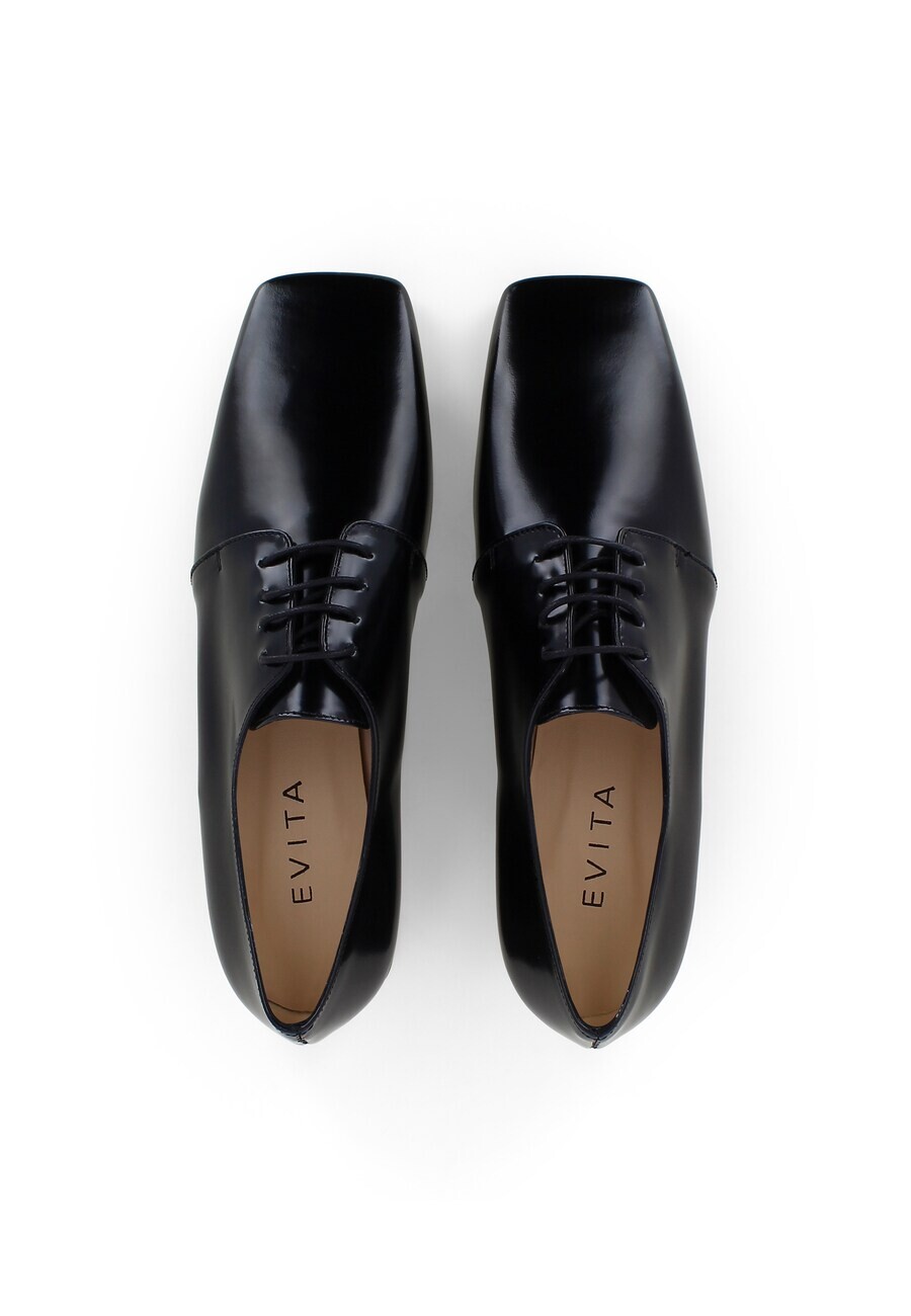 Туфли на шнурках EVITA Lace-Up Shoes Anna, черный — фото 3