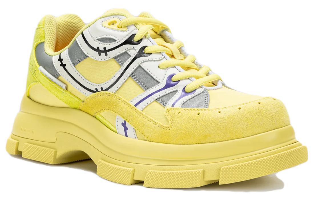 Both Gao Eva RUNNER низкие повседневные кроссовки мужские yellow — фото 4