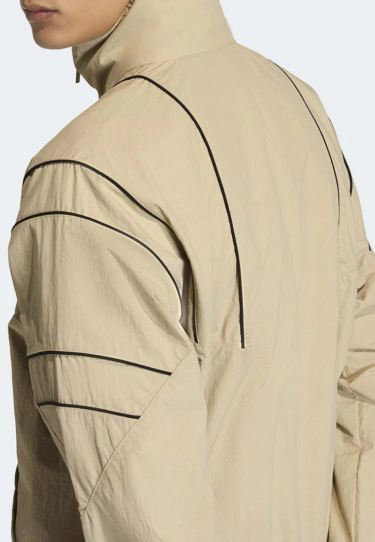 Толстовка спортивная, Cutline, Track Top Adidas, хаки — фото 4