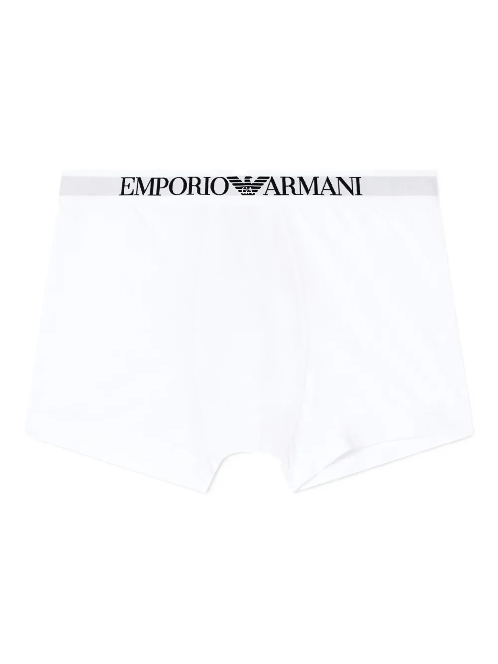 

Трусы с логотипом на поясе Emporio Armani, белый