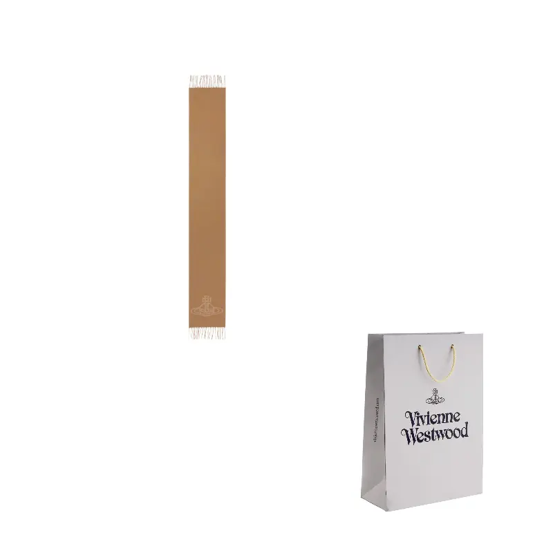

Vivienne Westwood Вязаный шарф женский Camel, Camel