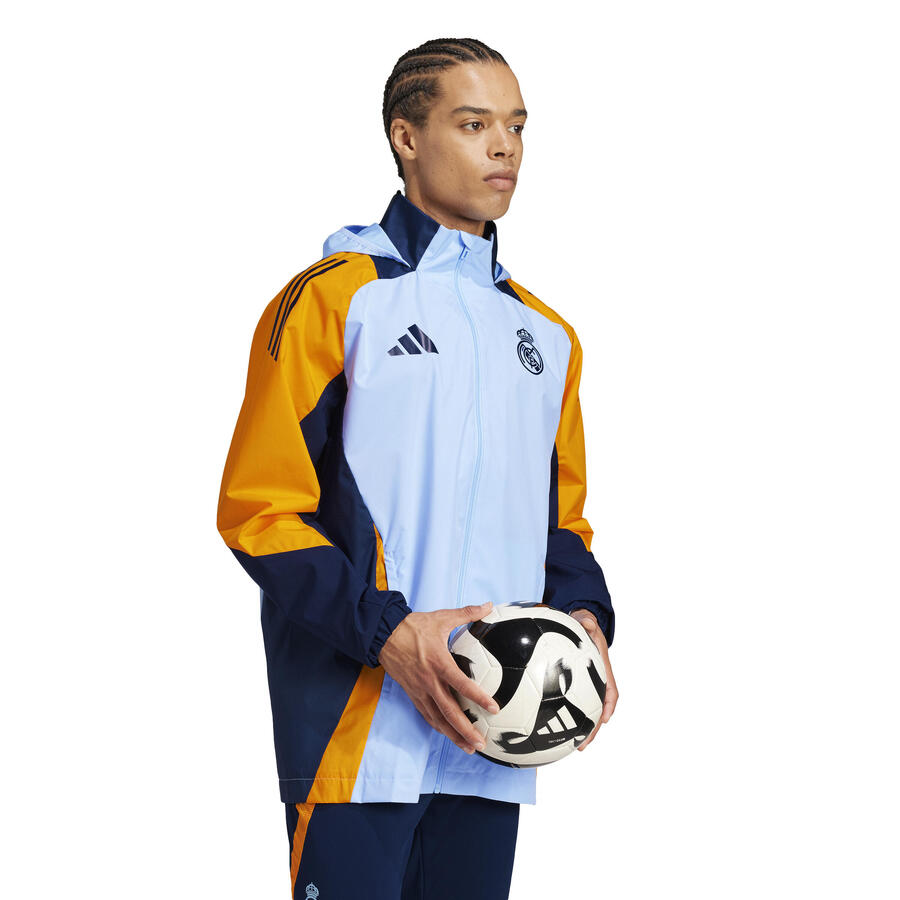 ADIDAS Тренировочная куртка на открытом воздухе Реал Мадрид 2024/25 — фото 4