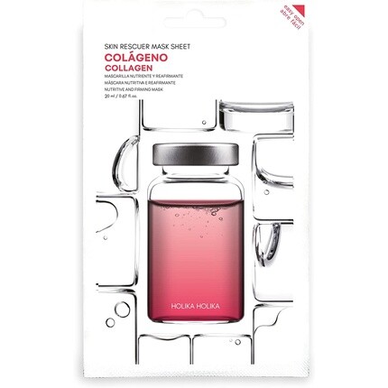 

Тканевая маска для лица с коллагеном Skin Rescue с еврослотом, Holika Holika