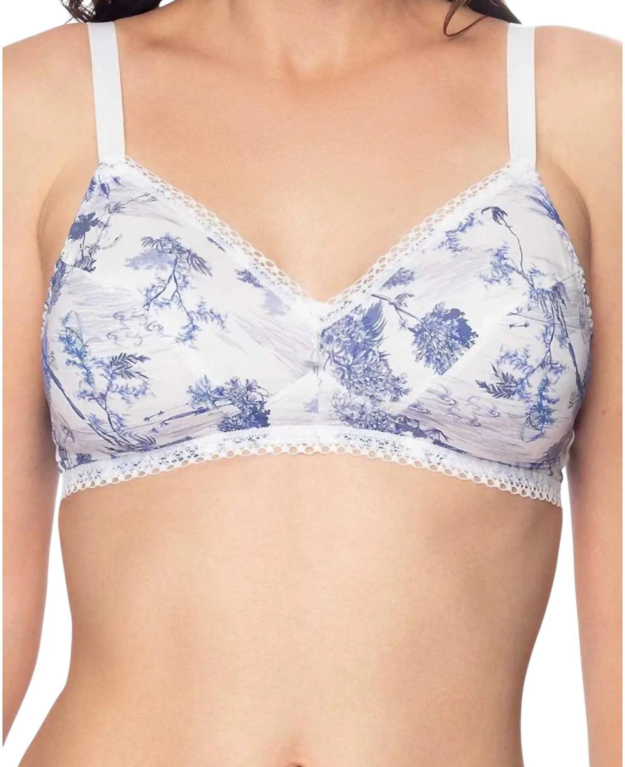 

Синий бюстгальтер без косточек Reve De Joy Antigel Boudoir de Filles