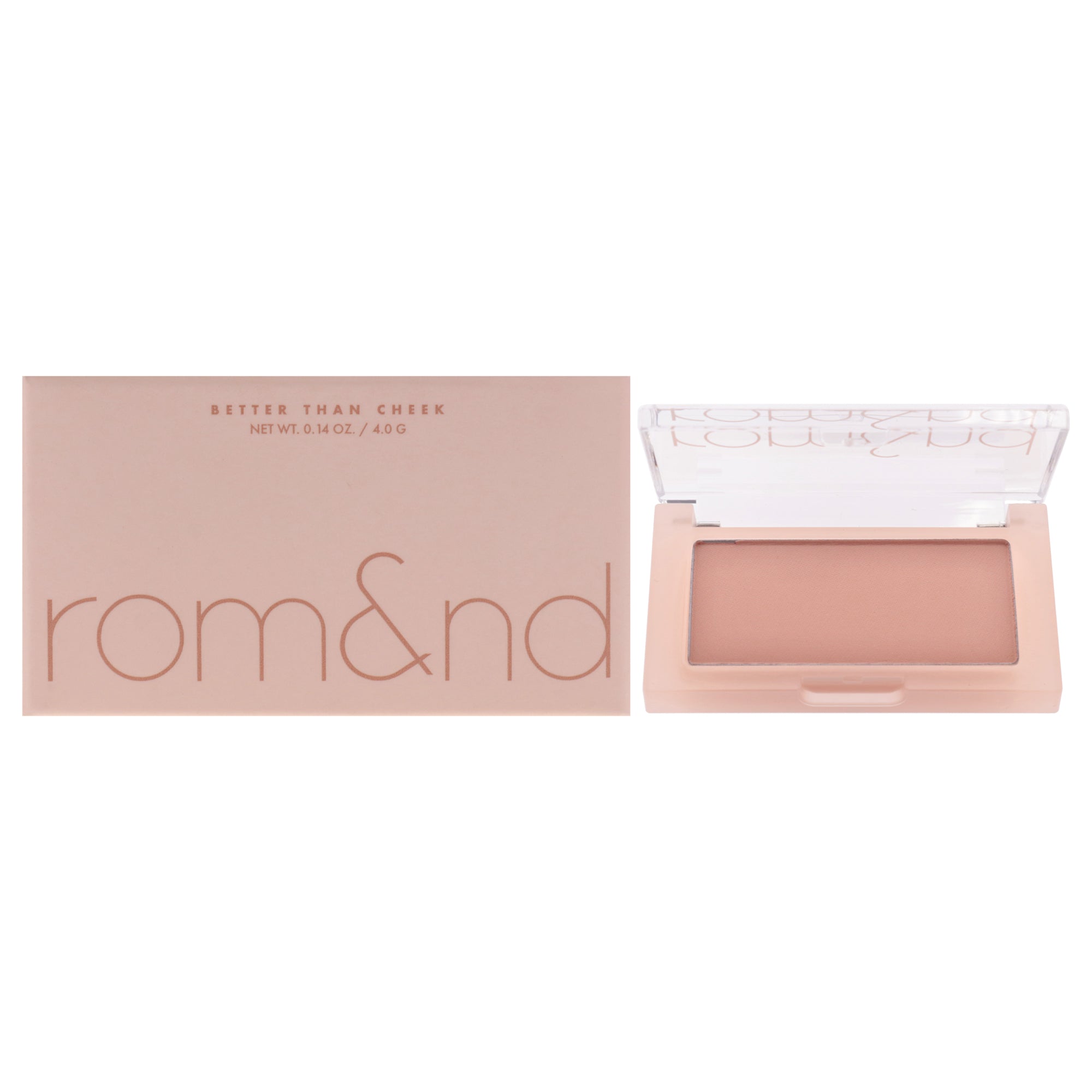 

Better Than Cheek - N01 Nutty Nude от Rom&nd для женщин - румяна 0,2 унции Rom&Nd, .2 Oz