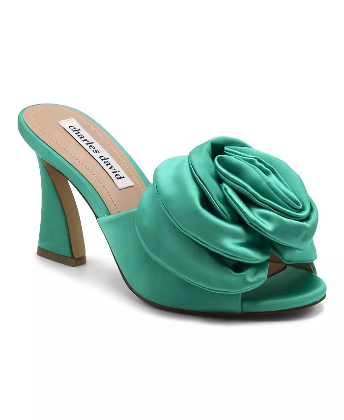 Мюли Womens Kimchi Charles David, зеленый
