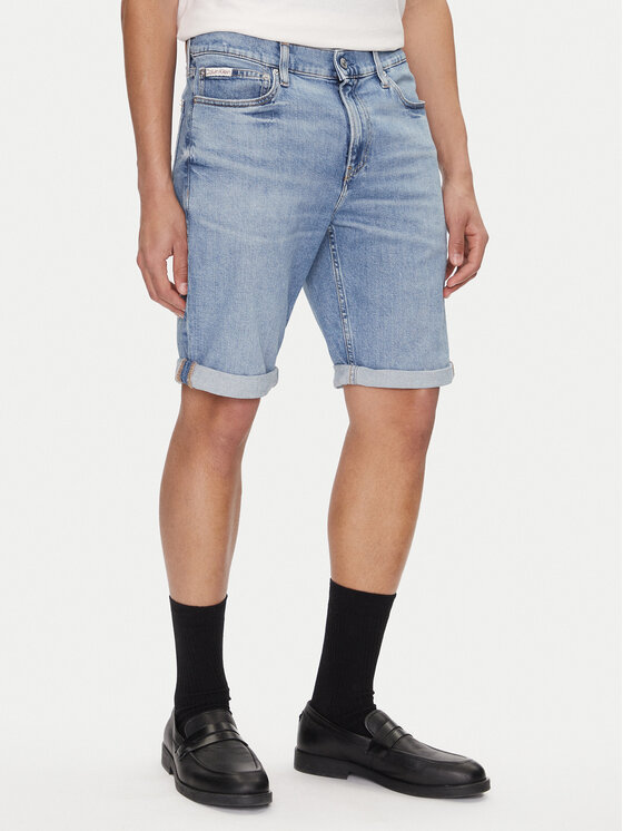 

Облегающие джинсовые шорты J30J327516 Calvin Klein Jeans, синий