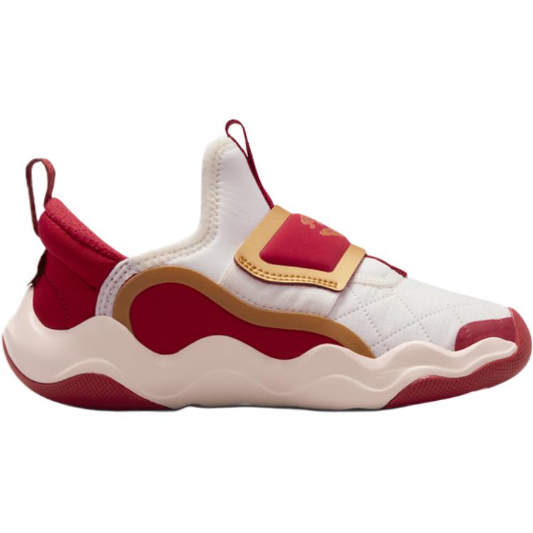 Jordan 23/7.2 Low top Детские баскетбольные кроссовки White Gold Red для детей 3-7 лет — фото 3