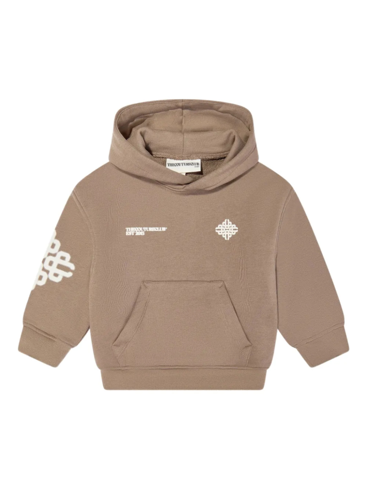 

Толстовка с логотипом THE COUTURE CLUB KIDS, коричневый