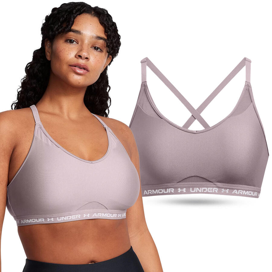 

Тренировочный бюстгальтер с низкой талией и перекрещивающимися бретелями Under Armour