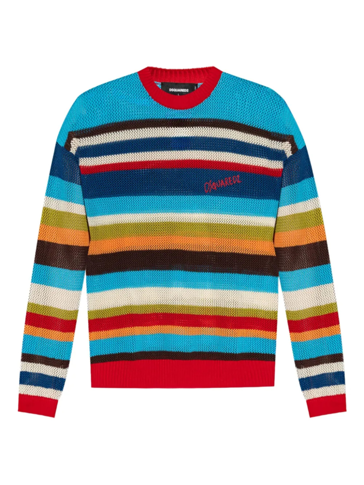 

DSQUARED2 хлопковая толстовка, синий