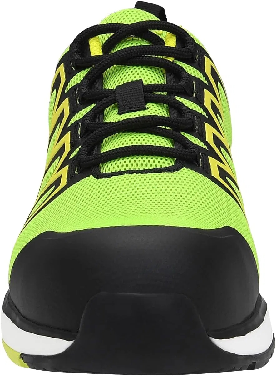 Защитная обувь ELTEN Jori jo_Swift Green-Yellow Low ESD S1P, женская и мужская, текстильная, с композитным защитным носком (легче стального), легкая, спортивная — фото 4