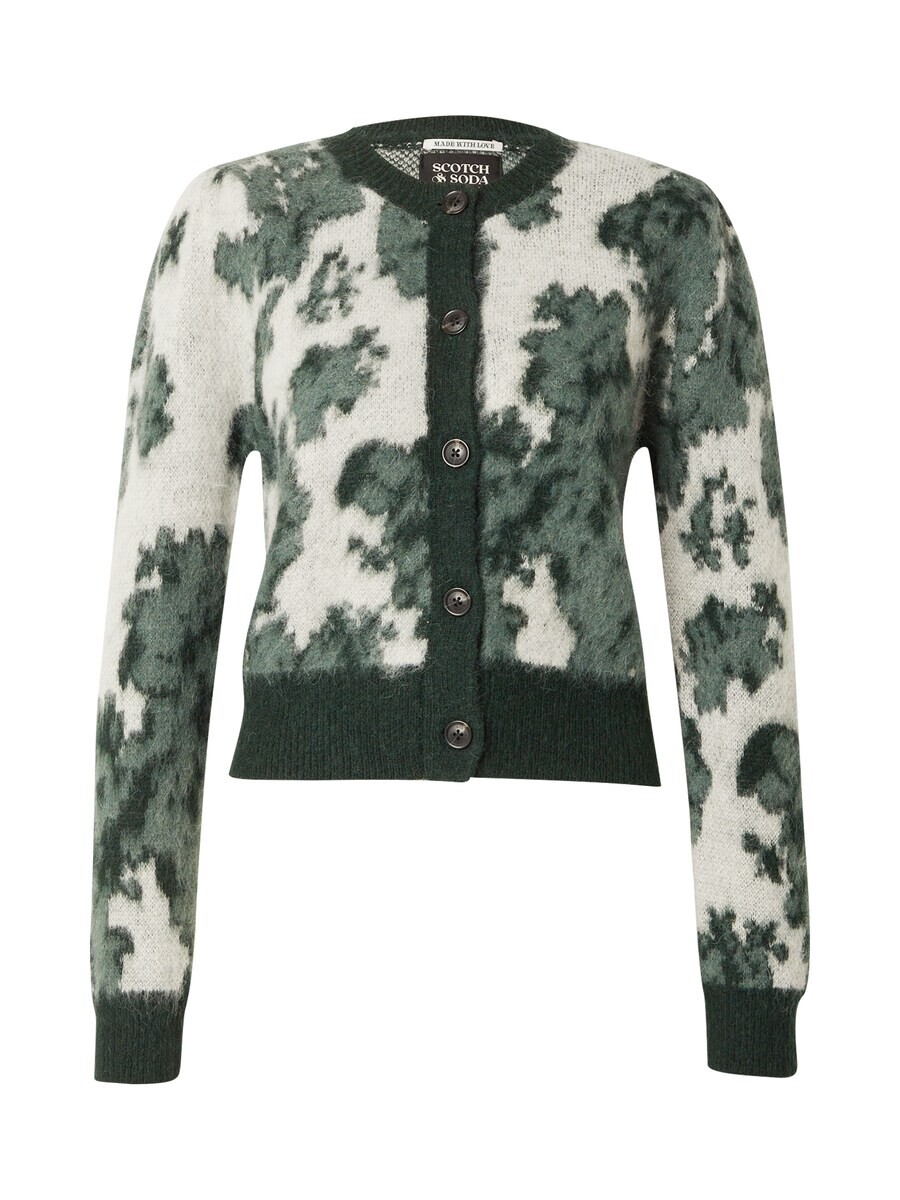 

Вязаный кардиган SCOTCH & SODA Knit Cardigan, цвет fir/dark green
