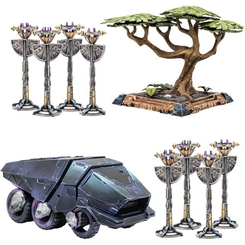 

Фигурка Kingdom Of Wakanda Terrain Pack: Marvel Crisis Protocol