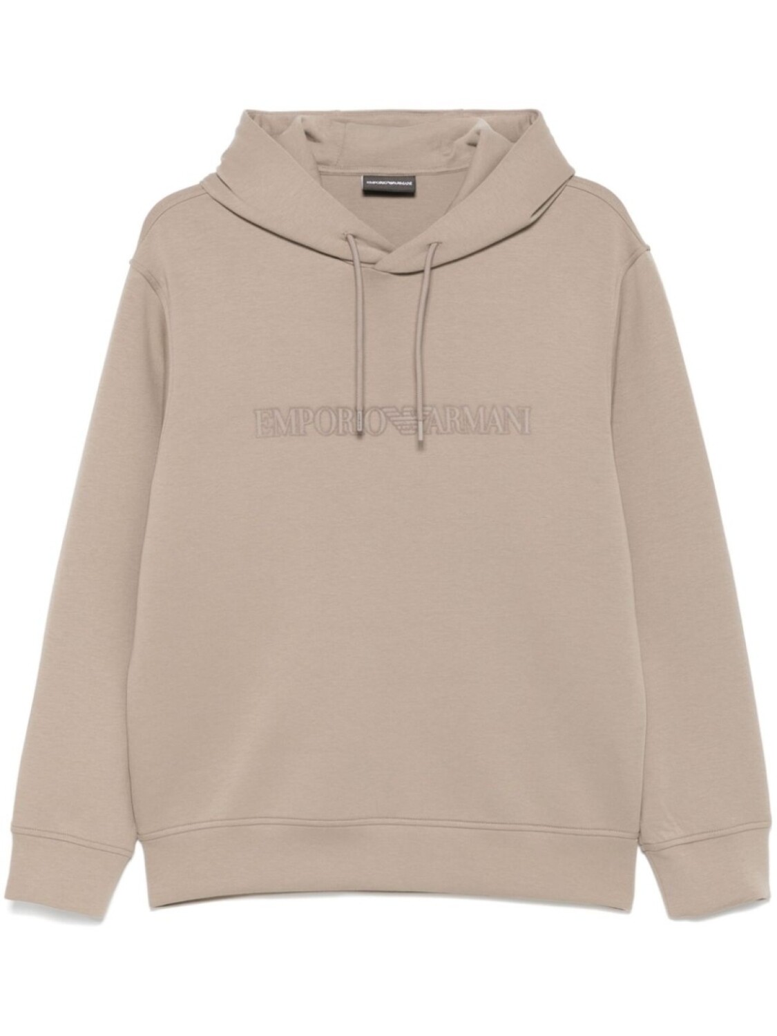 

Emporio Armani худи с логотипом, серый