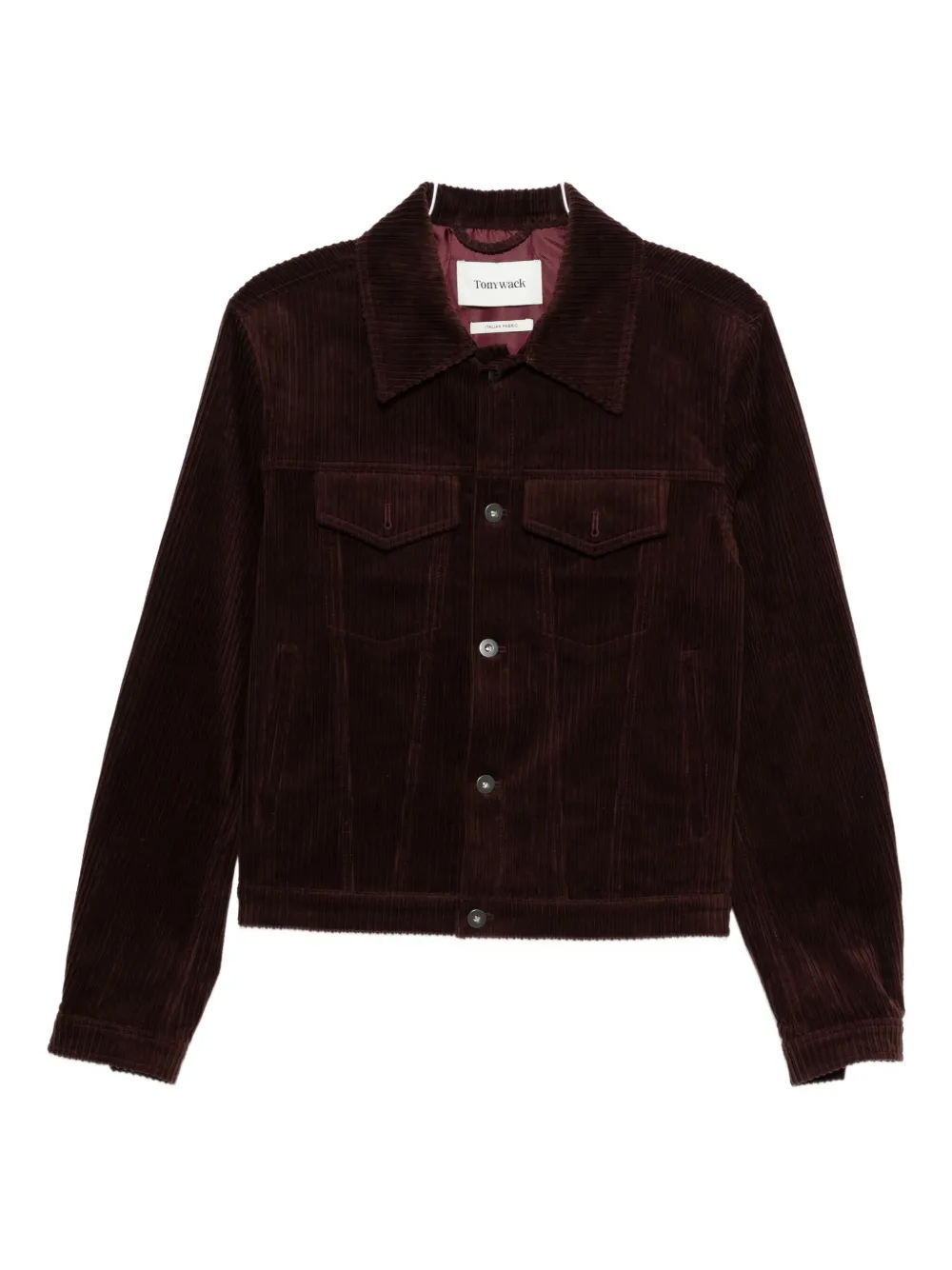 

Куртка из вельвета на пуговицах Tonywack, красный