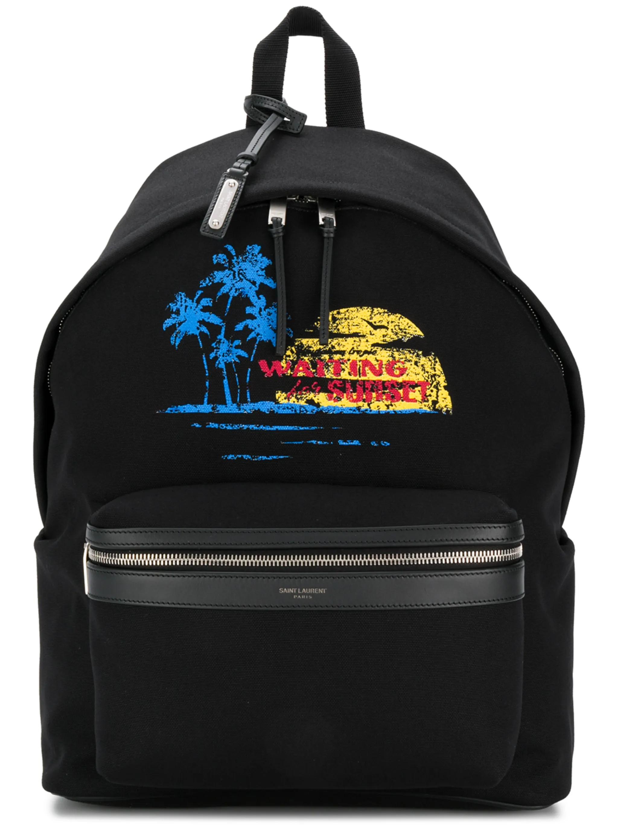 

Рюкзак City Waiting For Sunset Saint Laurent, черный