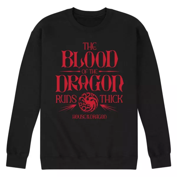 

Мужская толстовка House of the Dragon Кровь дракона Licensed Character, черный