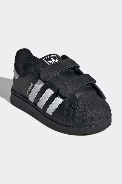 Кроссовки детские Superstar II Adidas Originals, черный — фото 2