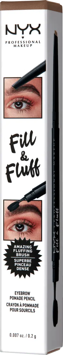 

Карандаш для бровей Fill Помада для бровей Fluff 02 Taupe 0,2 г. NYX PROFESSIONAL MAKEUP