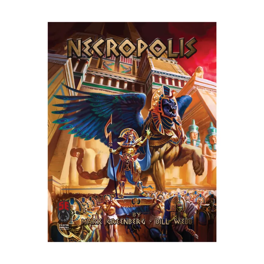 

Necropolis (5E), D&D 5e Adventures, Sourcebooks & Supplements (Frog God Games), твердый переплет