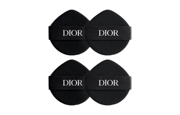 DIOR Мягкая спонж-пудра для воздушной подушки, Smooth Satin Air Cushion Powder Puff*2 — фото 2
