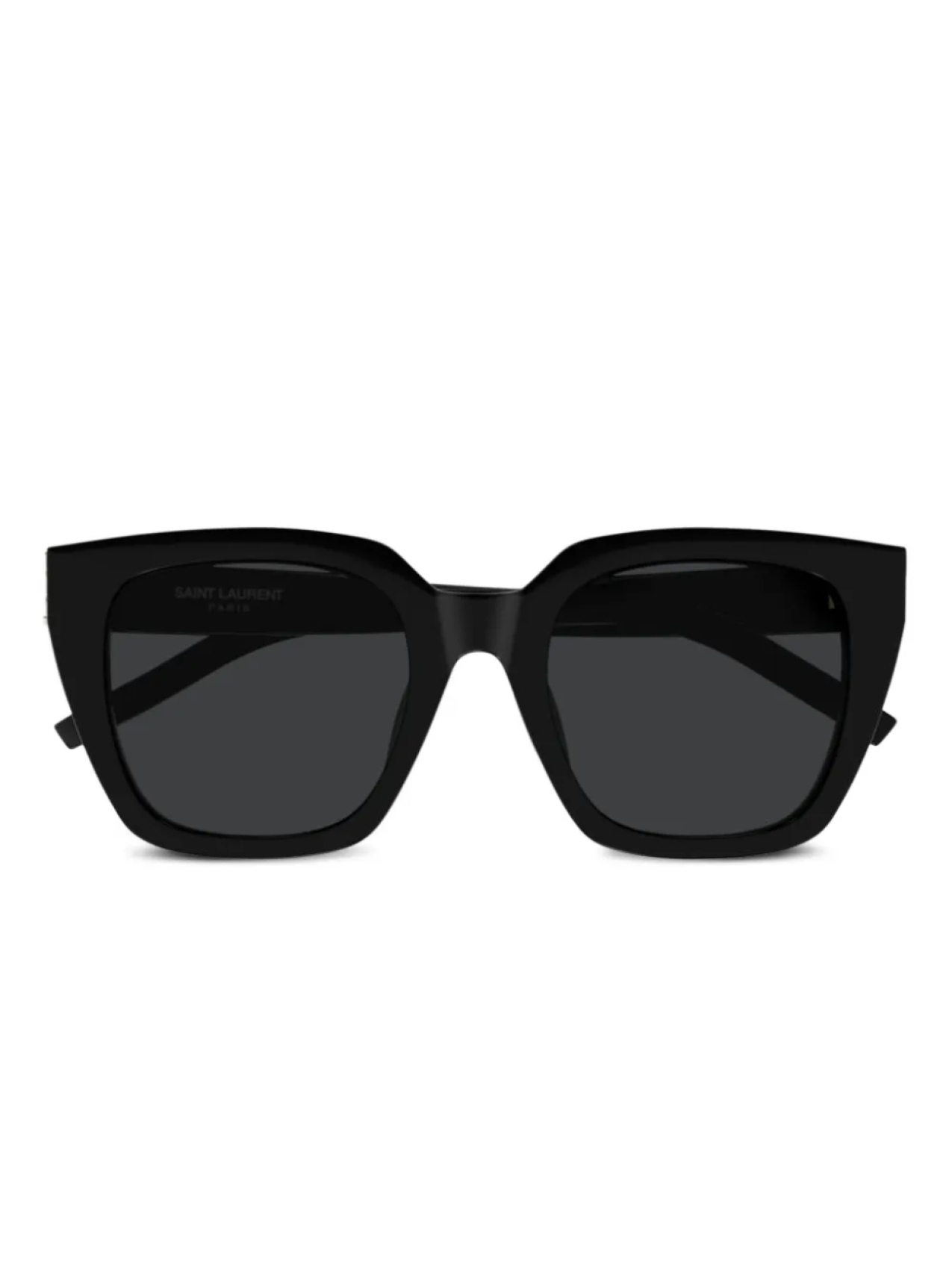 

Saint Laurent Eyewear солнцезащитные очки в квадратной оправе, черный