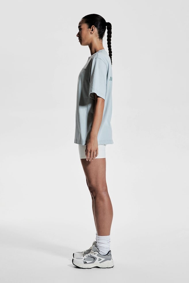 

Спортивная рубашка из драймува H&M, бирюзовый