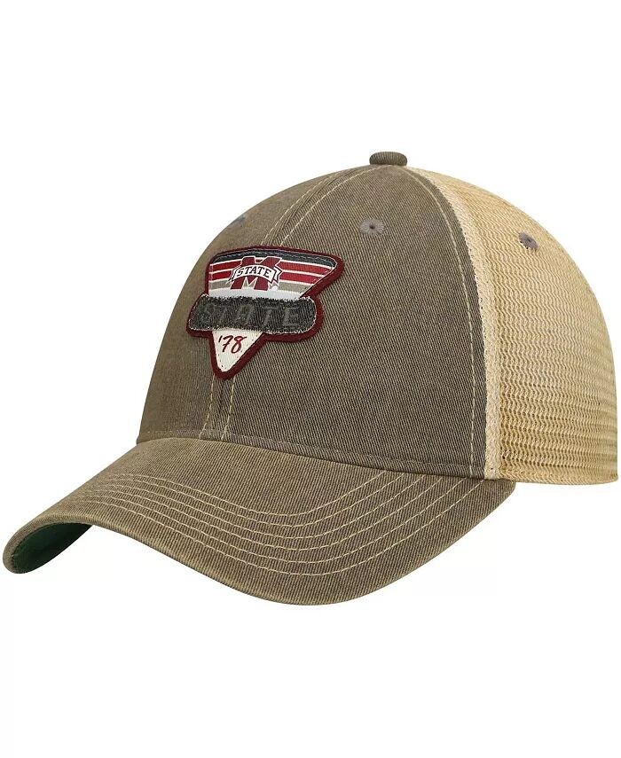 

Мужская серая кепка Mississippi State Bulldogs Legacy Point Old Favorite Trucker Snapback Legacy Athletic