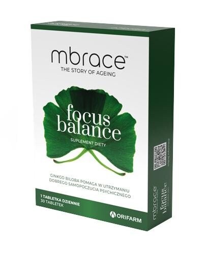 

Mbrace, Focus Balance, 30 таблеток. Inna marka