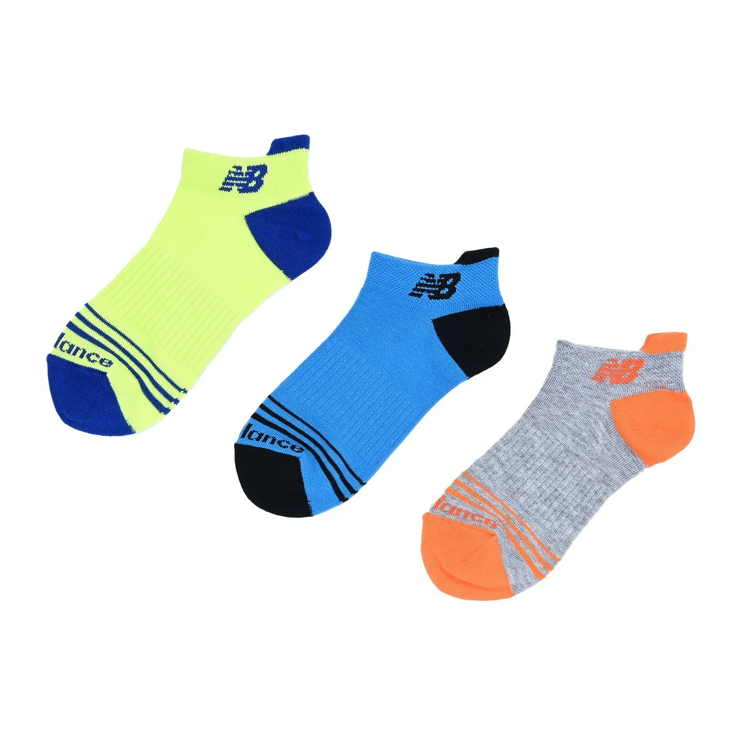 Детские короткие носки 3P для мальчиков New Balance, AS1 Assorted Colors 4