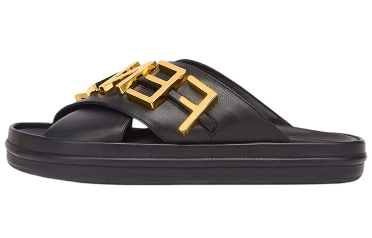 

Fendi шлепанцы с фендиграфией женские