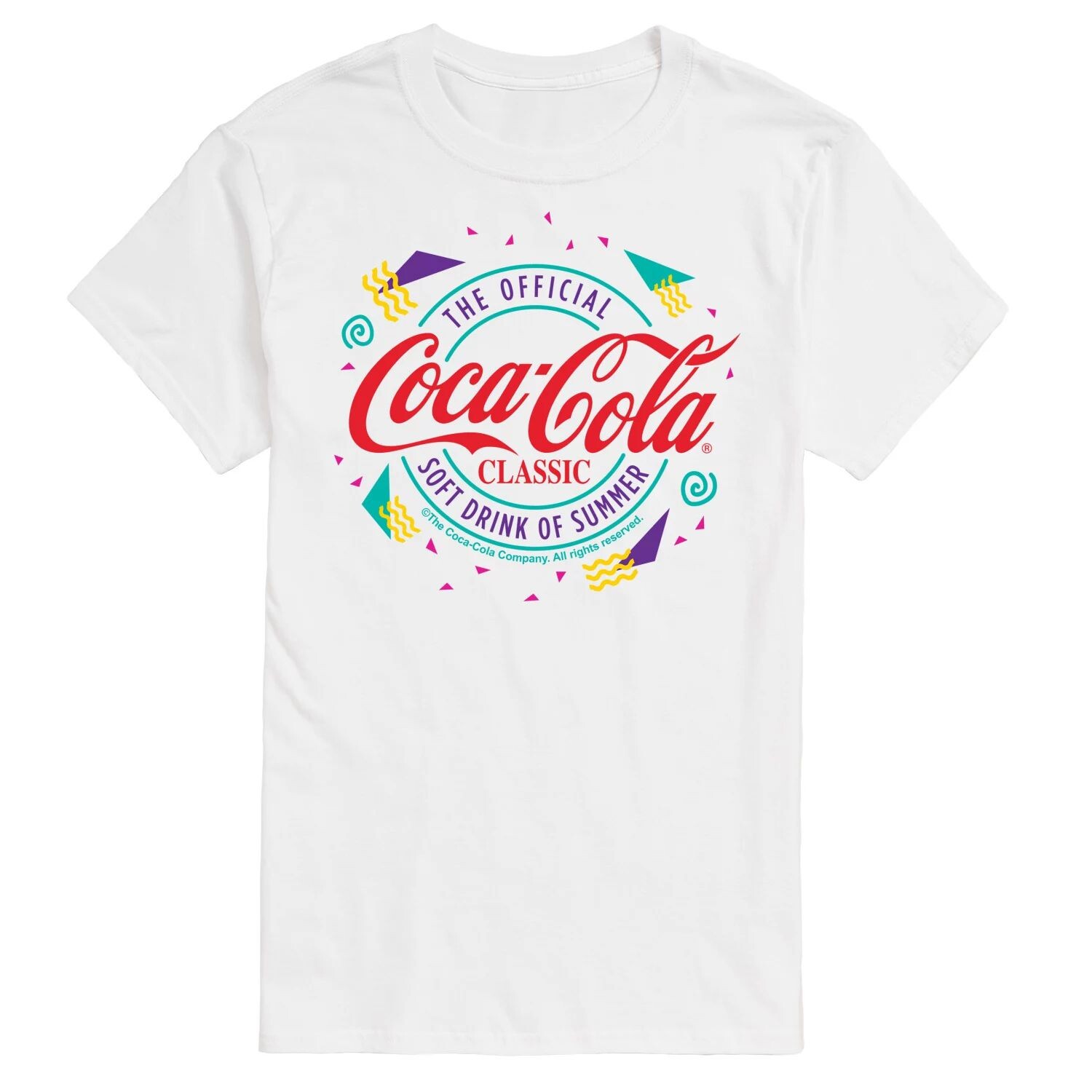 

Мужская футболка с логотипом CocaCola 90-х годов Licensed Character