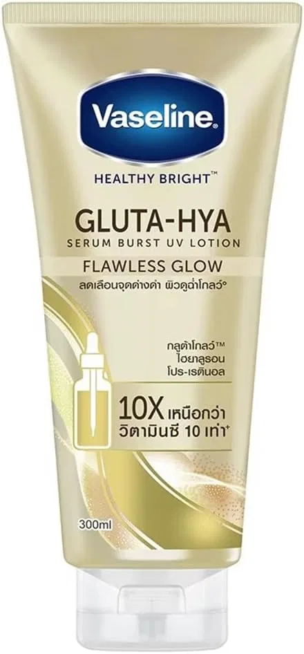 Лосьон для загара Vaseline Gluta-Hya Serum Burst UV Lotion Flawless Glow SPF 30 PA+++, 300 г