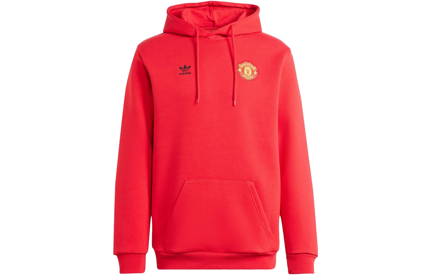 

MANCHESTER UNITED THEATR OF DREAMS Толстовка мужская ярко-красная Adidas, красный