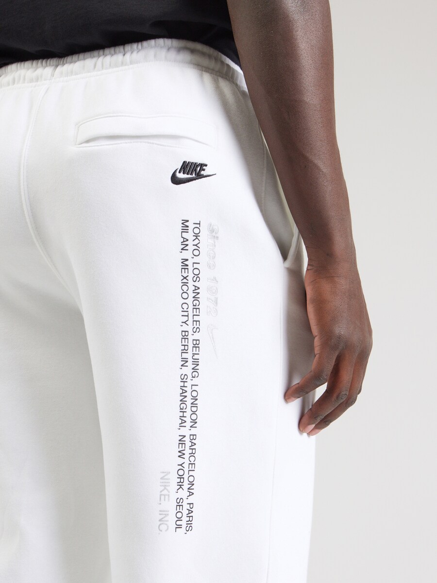 Брюки свободного кроя Nike Sportswear CLUB, белый — фото 2