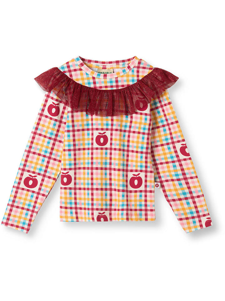 

Småfolk Футболка с длинными рукавами "Pinova" красного цвета