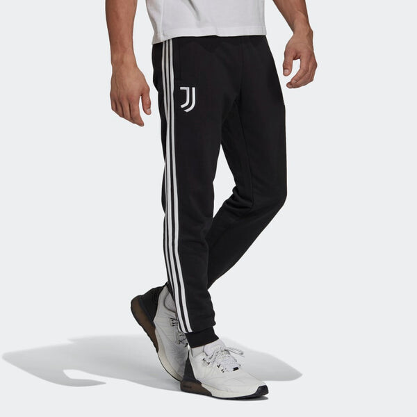 Спортивные штаны Men's adidas Juve 3s Swt Pnt Stripe Casual Sports Long Pants Black, мультиколор — фото 2