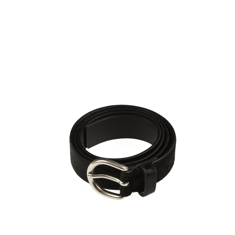 

Ремень ponyhair belt Molebo, черный