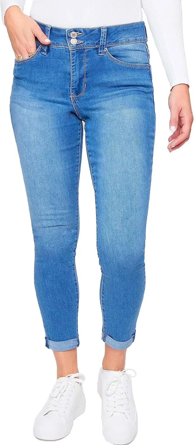 

Royalty for Me женские джинсы с закатанными манжетами