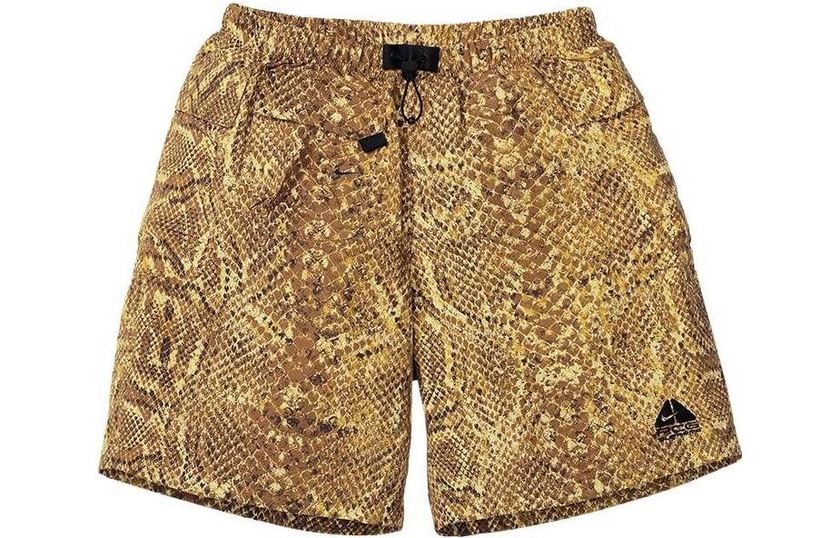 Nike X Коллекция Осень-Зима 2022 Повседневные Шорты Унисекс Supreme, желтый — фото 3