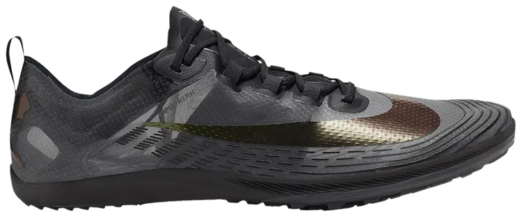 

Кроссовки Nike Zoom Victory Waffle 5 'Black Metallic Silver', черный