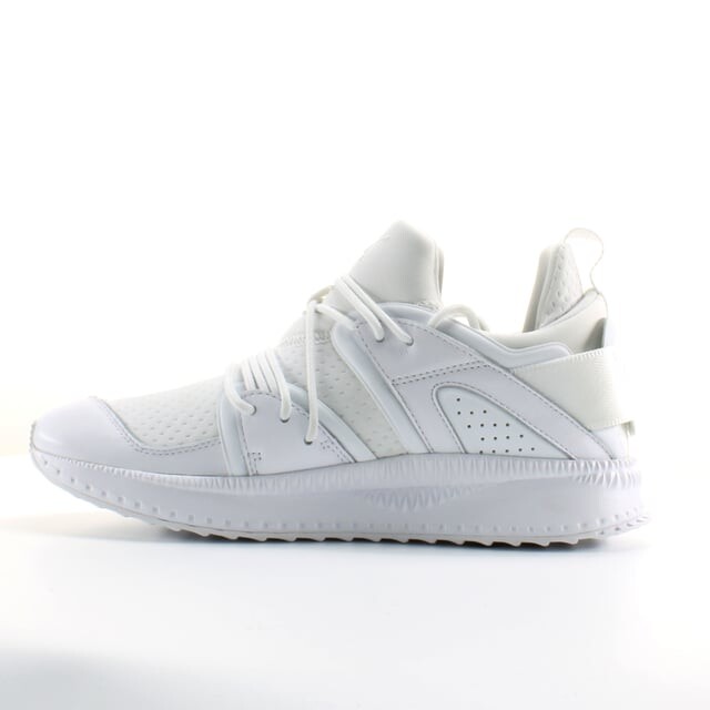 Мужские текстильные кроссовки на шнуровке Tsugi blaze метабелые 363744 01 Puma, белый — фото 4