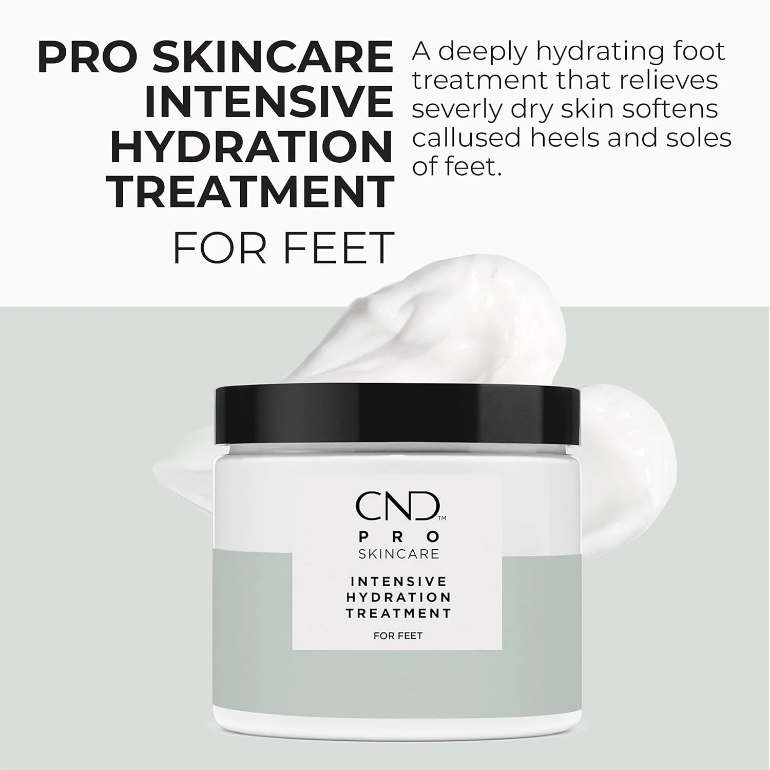 CND Pro Skincare для ног, минеральная ванна, скраб с морской солью, средство для удаления натоптышей и интенсивное увлажняющее средство — фото 2